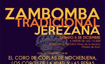 Hoy: Zambomba tradicional jerezana de la Hermandad del Rocío de Jerez