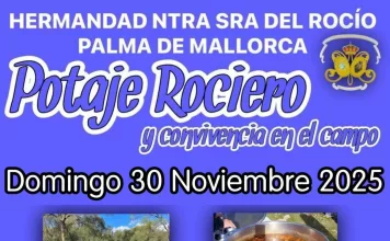 Hoy: Potaje rociero en la Hermandad del Rocío de Palma de Mallorca