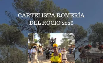 Raquel Carrión, cartelista de la Hermandad del Rocío de Mairena del Alcor