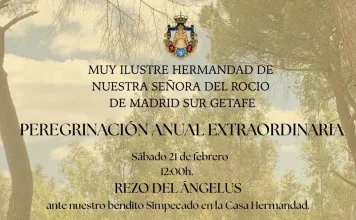 Peregrinación al Rocío de la Hermandad de Madrid Sur