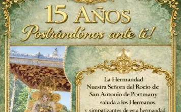 La Hermandad del Rocío de San Antonio de Portmany celebrará su XV aniversario