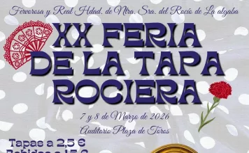 Hoy: XX Feria de la tapa rociera de la Hermandad del Rocío de La Algaba