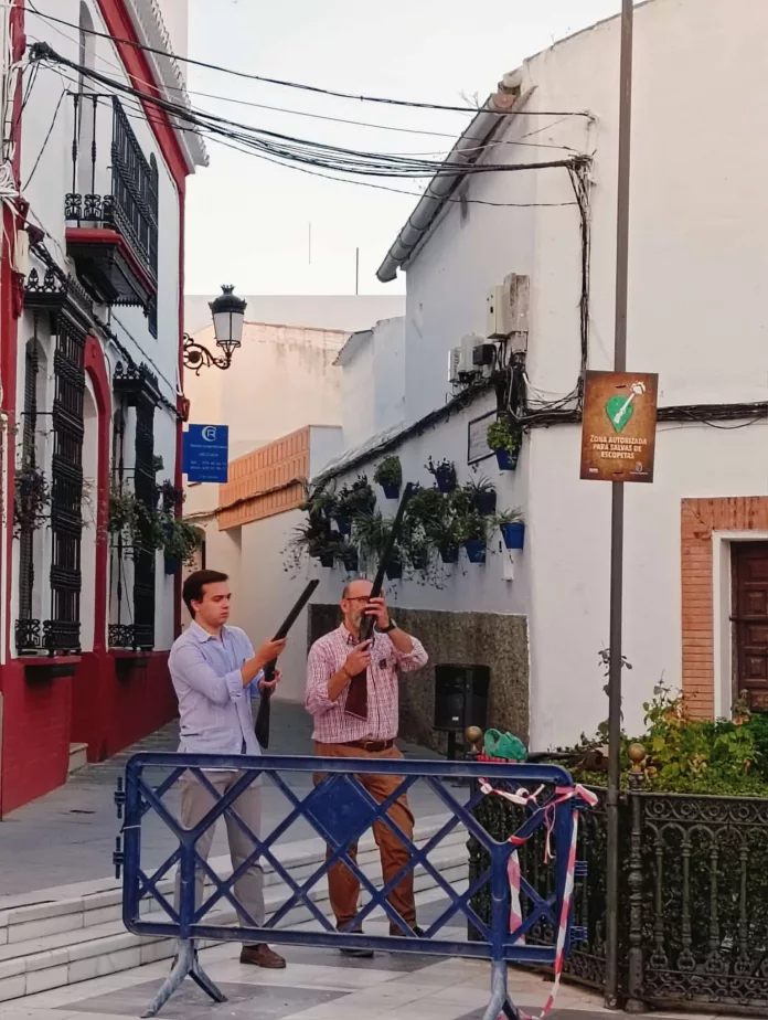 Salvas de escopeta
